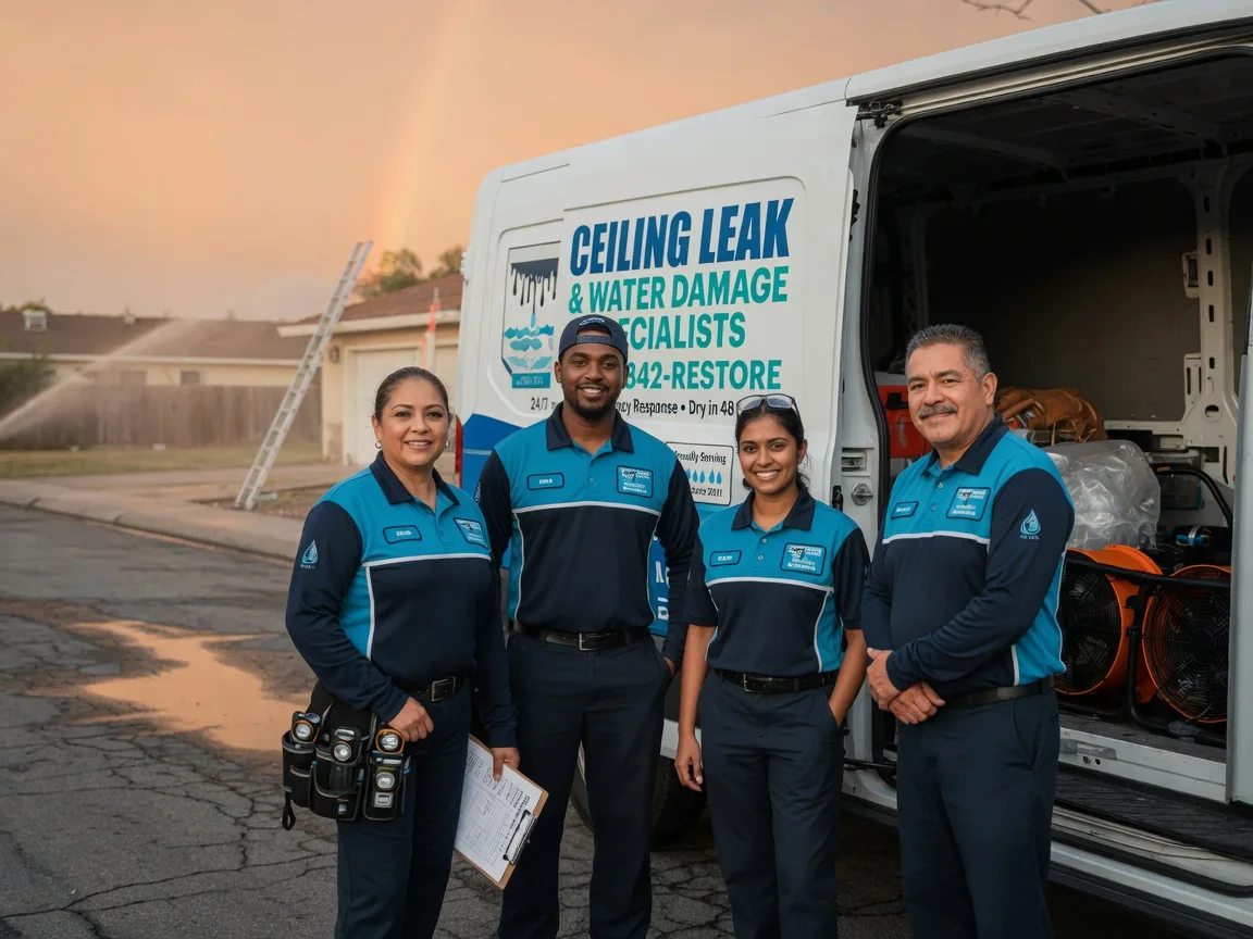 Ceiling Leak Cleanup company in North Springfield, PA